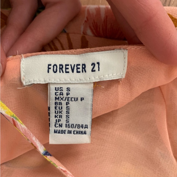 Forever21 Maxi Floral Dress Size Small - Picture 5 of 5